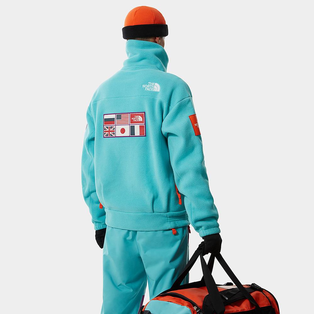Mikiny The North Face CTAE FLEECE Panske Modre | JPR-841975