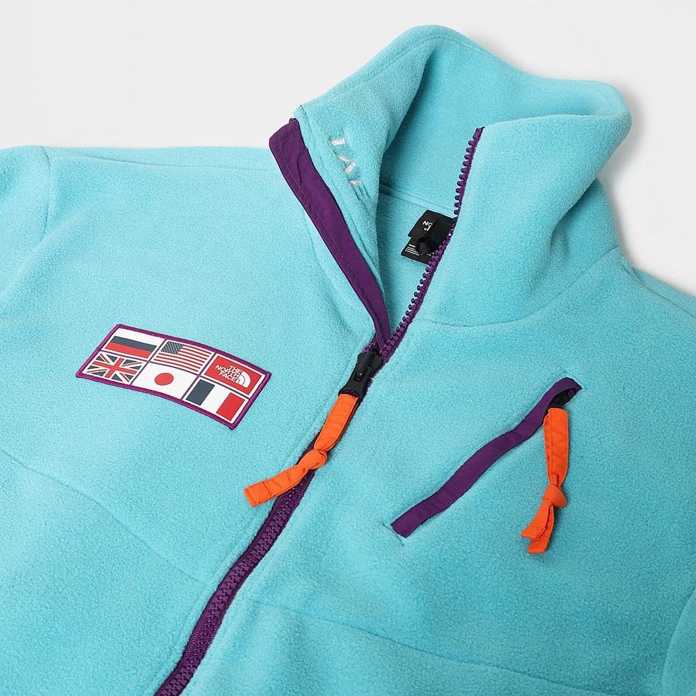 Mikiny The North Face CTAE FLEECE Panske Modre | JPR-841975