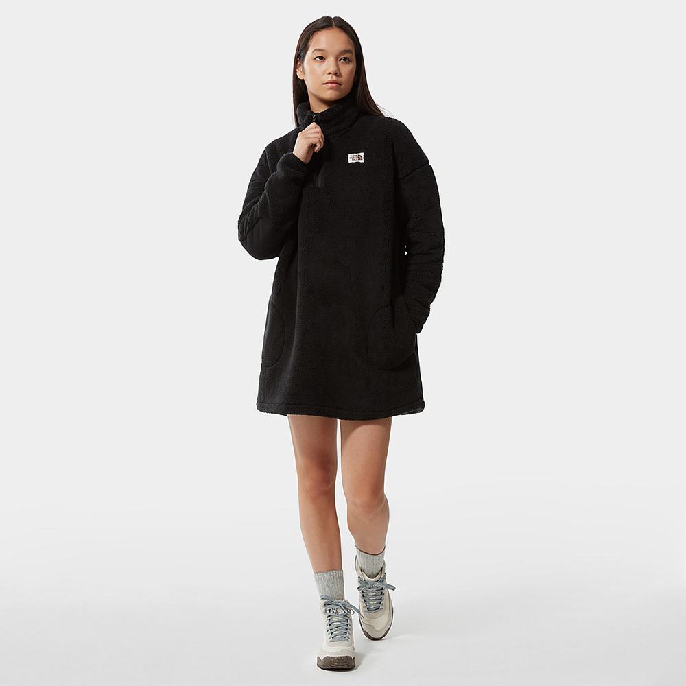 Mikiny The North Face Campshire Damske Čierne | ESB-498253