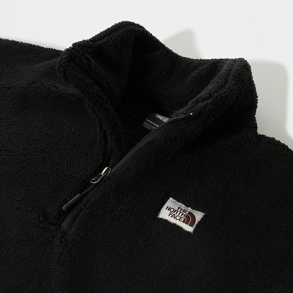 Mikiny The North Face Campshire Damske Čierne | ESB-498253
