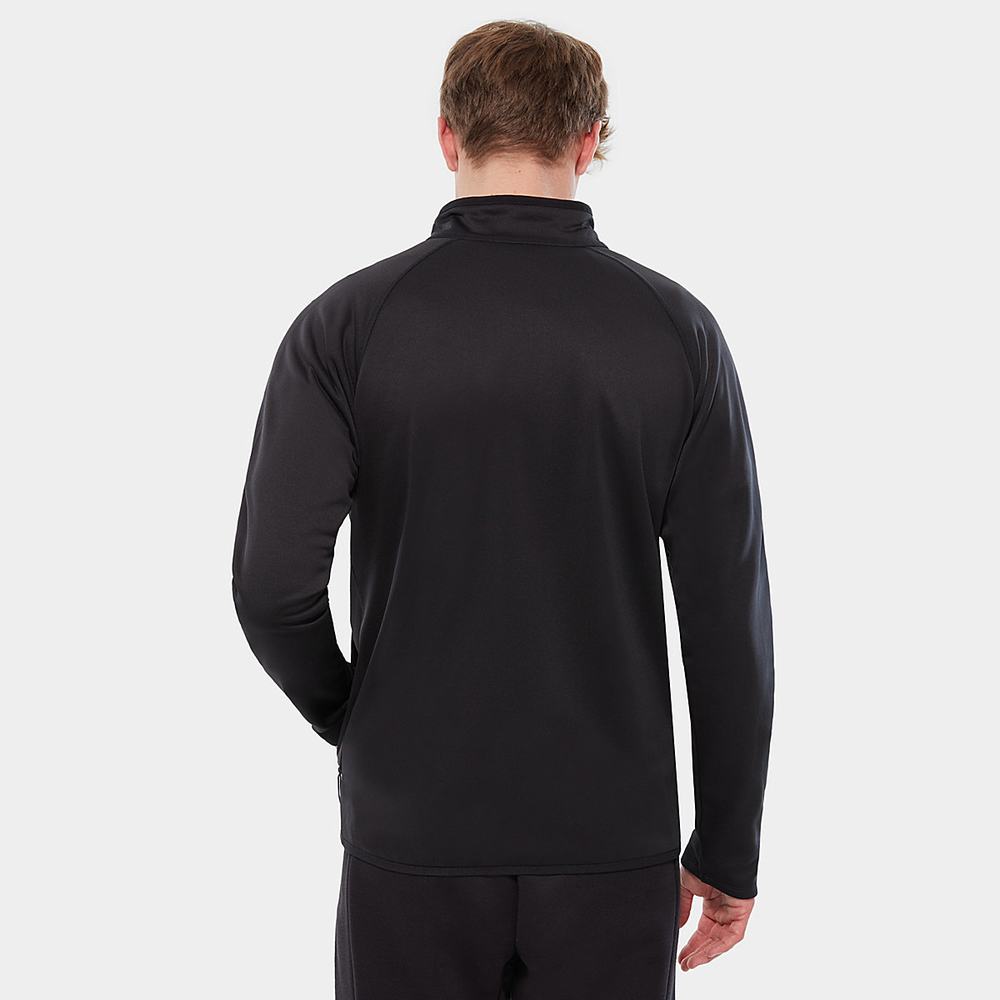 Mikiny The North Face Canyonlands Fleece Panske Čierne | QVX-286790