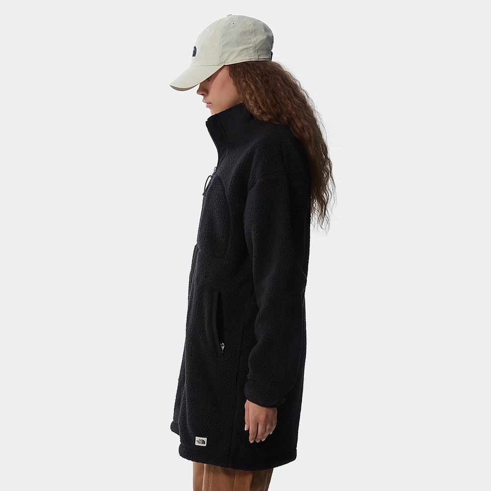 Mikiny The North Face Cragmont Fleece Coat Damske Čierne | HWE-562870
