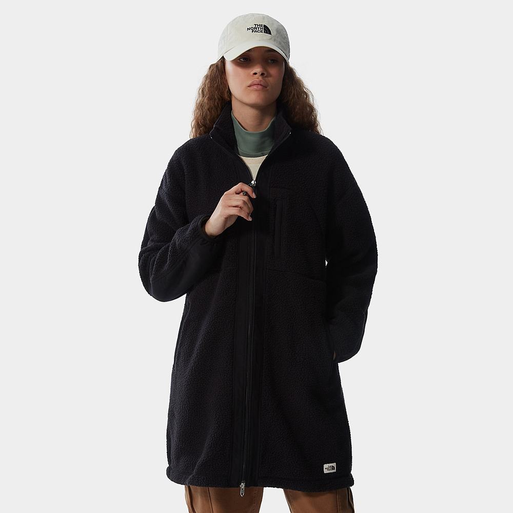 Mikiny The North Face Cragmont Fleece Coat Damske Čierne | HWE-562870