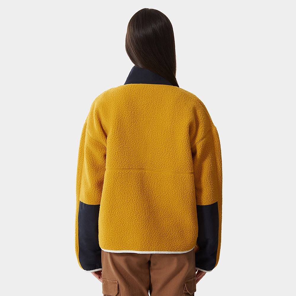 Mikiny The North Face Cragmont Fleece Damske Žlté Námornícka Modrá | BPG-341985