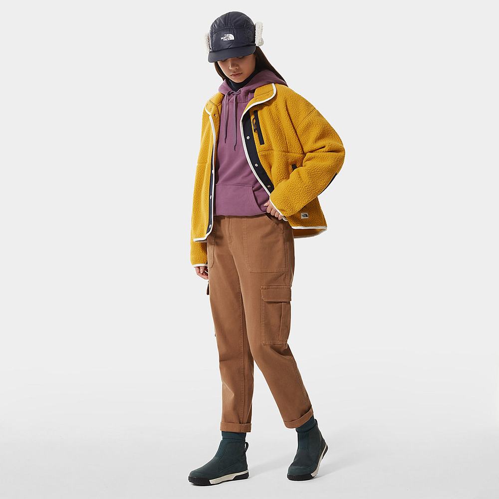 Mikiny The North Face Cragmont Fleece Damske Žlté Námornícka Modrá | BPG-341985