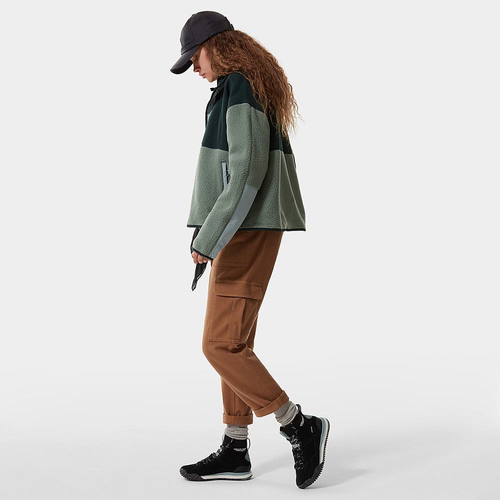 Mikiny The North Face Cragmont Fleece Damske Zelene | PNV-756421