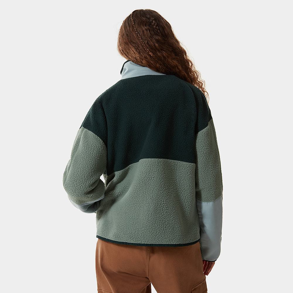 Mikiny The North Face Cragmont Fleece Damske Zelene | PNV-756421