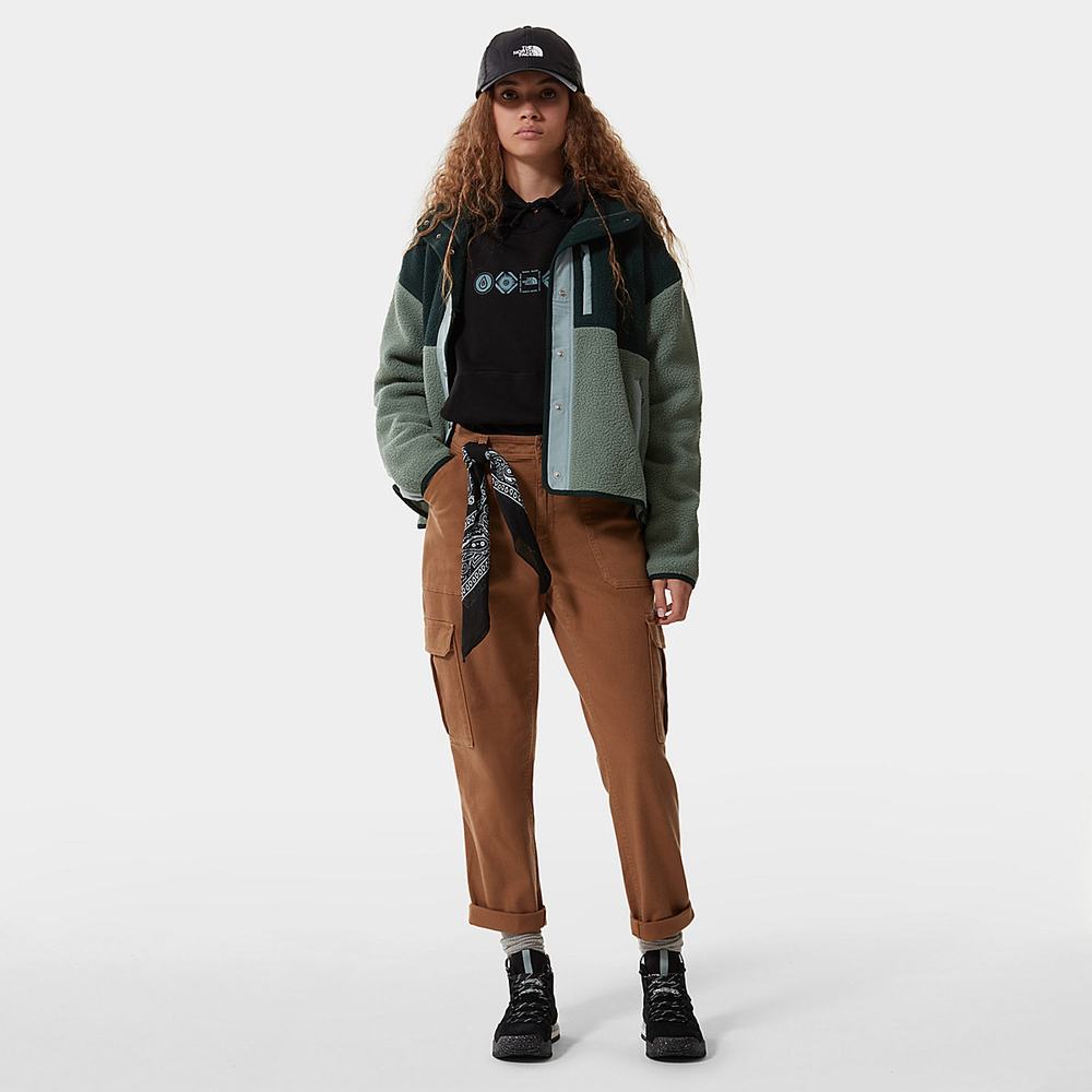 Mikiny The North Face Cragmont Fleece Damske Zelene | PNV-756421