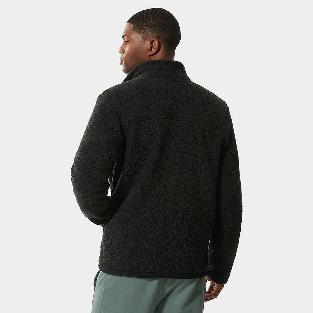 Mikiny The North Face Cragmont Fleece Panske Čierne | KUW-179382