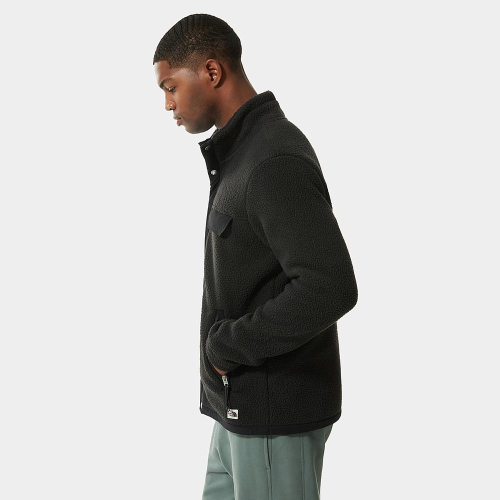 Mikiny The North Face Cragmont Fleece Panske Čierne | KUW-179382
