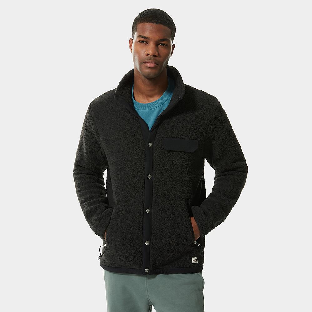 Mikiny The North Face Cragmont Fleece Panske Čierne | KUW-179382