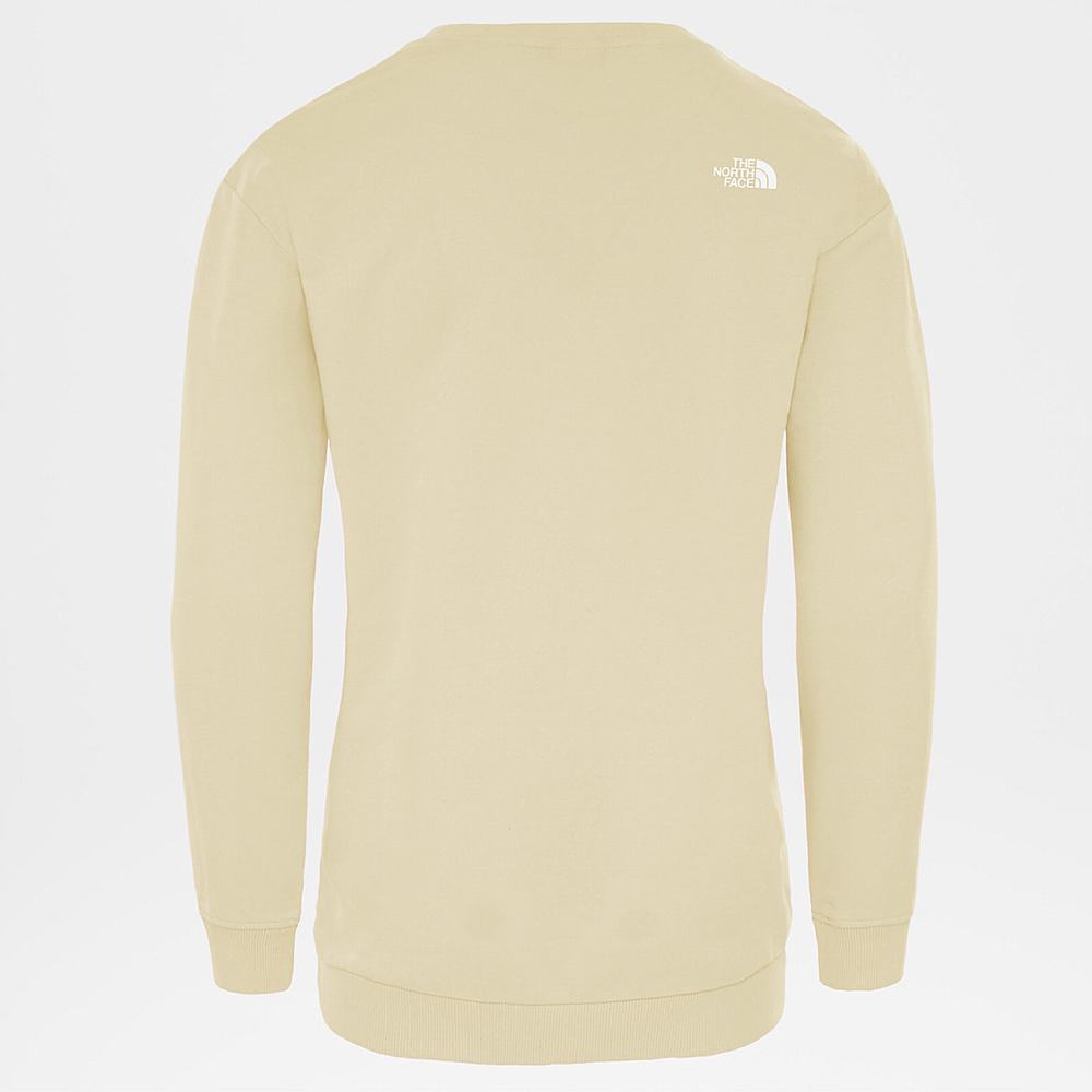 Mikiny The North Face Crew Neck Pullover Damske Žlté | XYO-297356