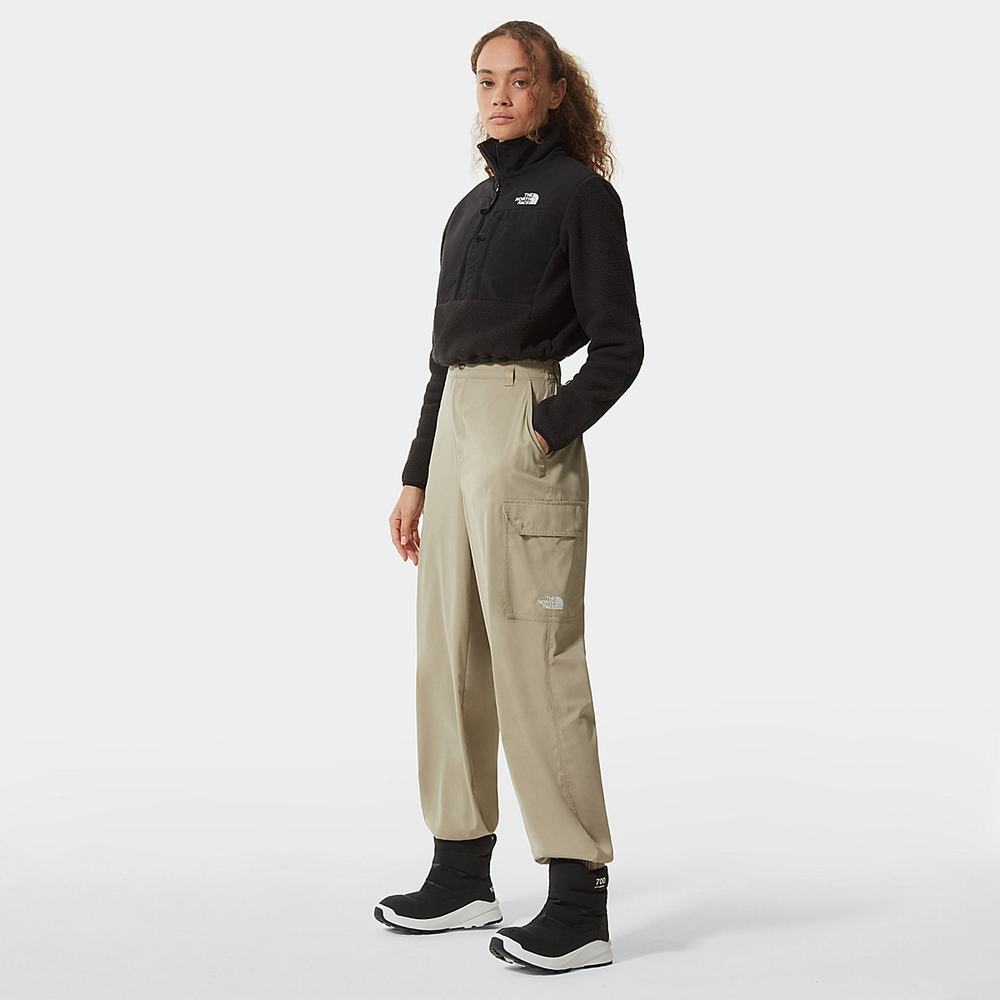 Mikiny The North Face Cropped Denali Fleece Damske Čierne | FWL-702184