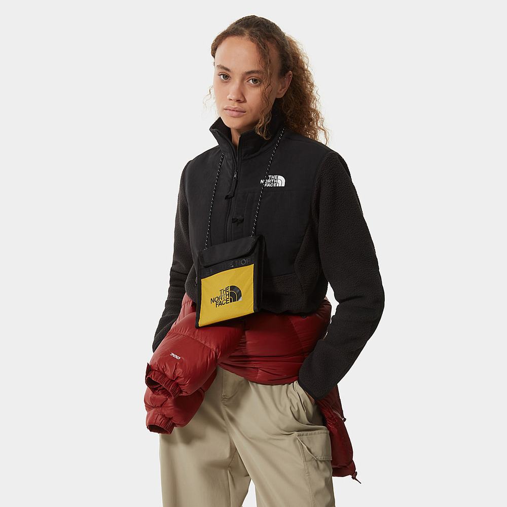 Mikiny The North Face Cropped Denali Fleece Damske Čierne | FWL-702184