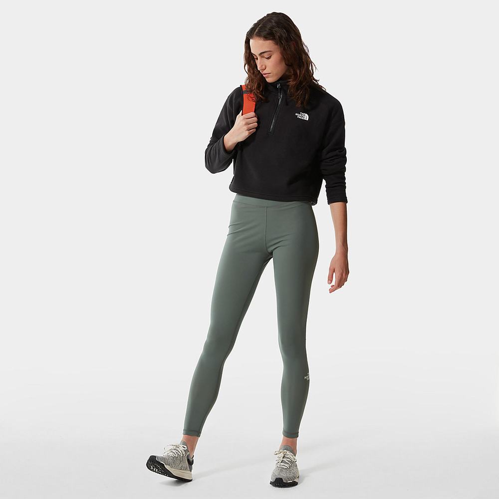 Mikiny The North Face Cropped Glacier Fleece Damske Čierne | AVT-061745