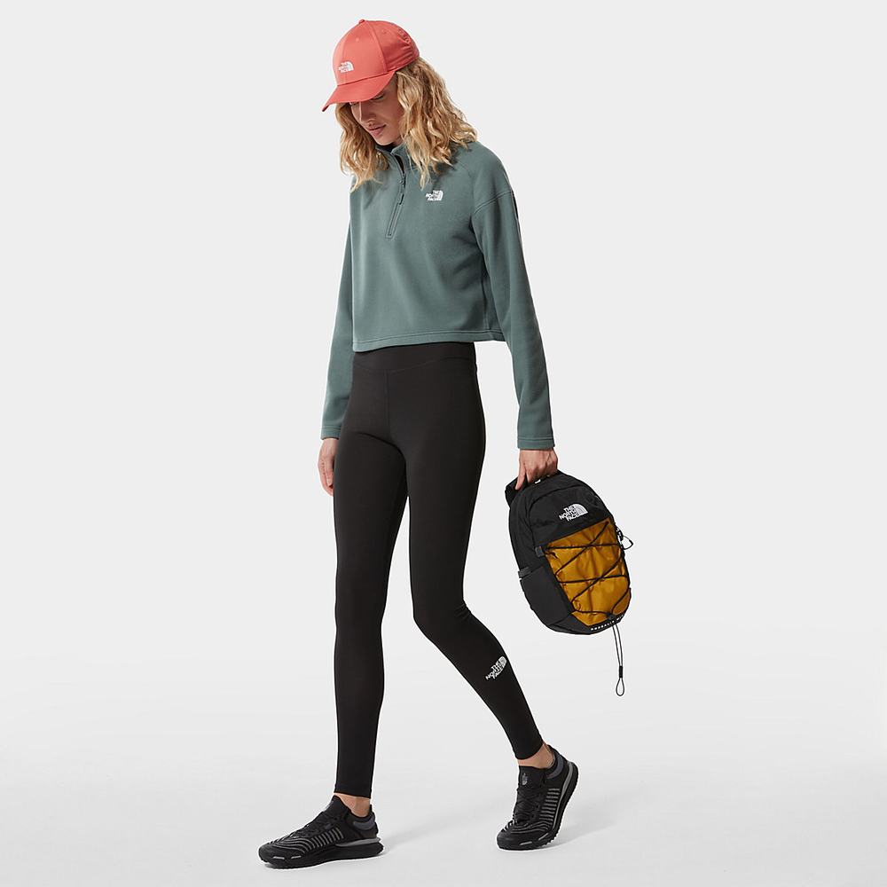 Mikiny The North Face Cropped Glacier Fleece Damske Zelene | IWN-574906