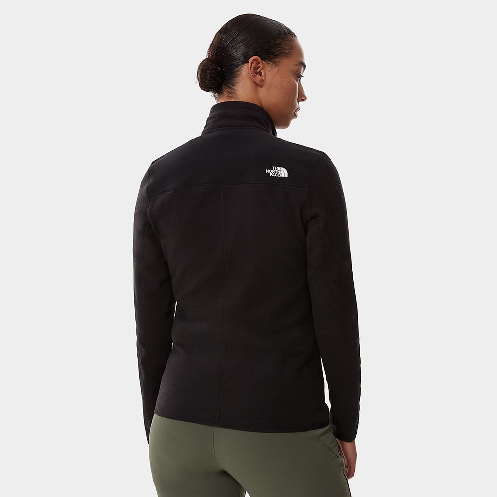 Mikiny The North Face Diablo Stredná Vrstva Quarter-Zip Fleece Damske Čierne | THC-670231