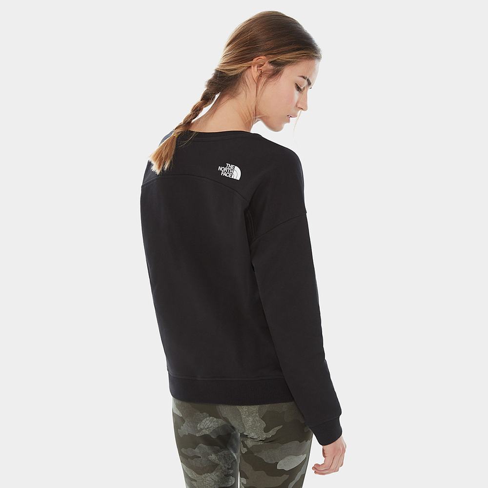 Mikiny The North Face Drew Peak Pullover Damske Čierne | NHE-834715