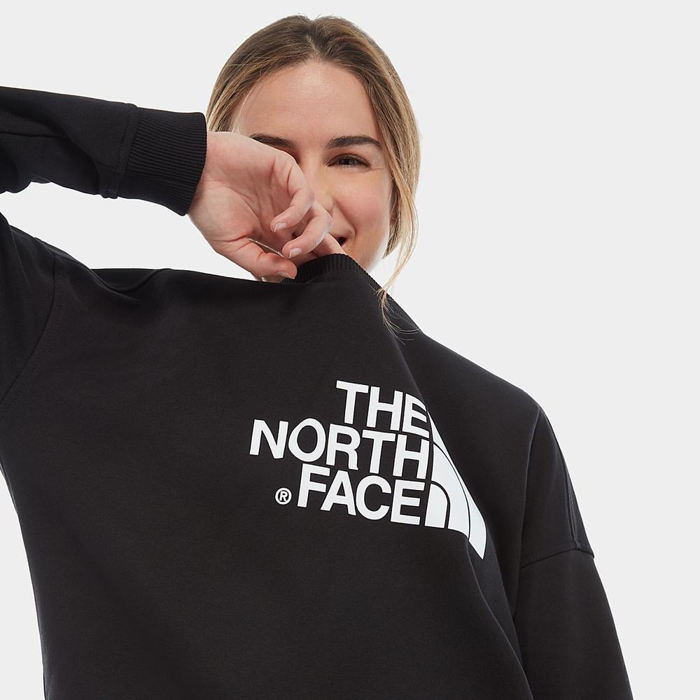 Mikiny The North Face Drew Peak Pullover Damske Čierne | NHE-834715
