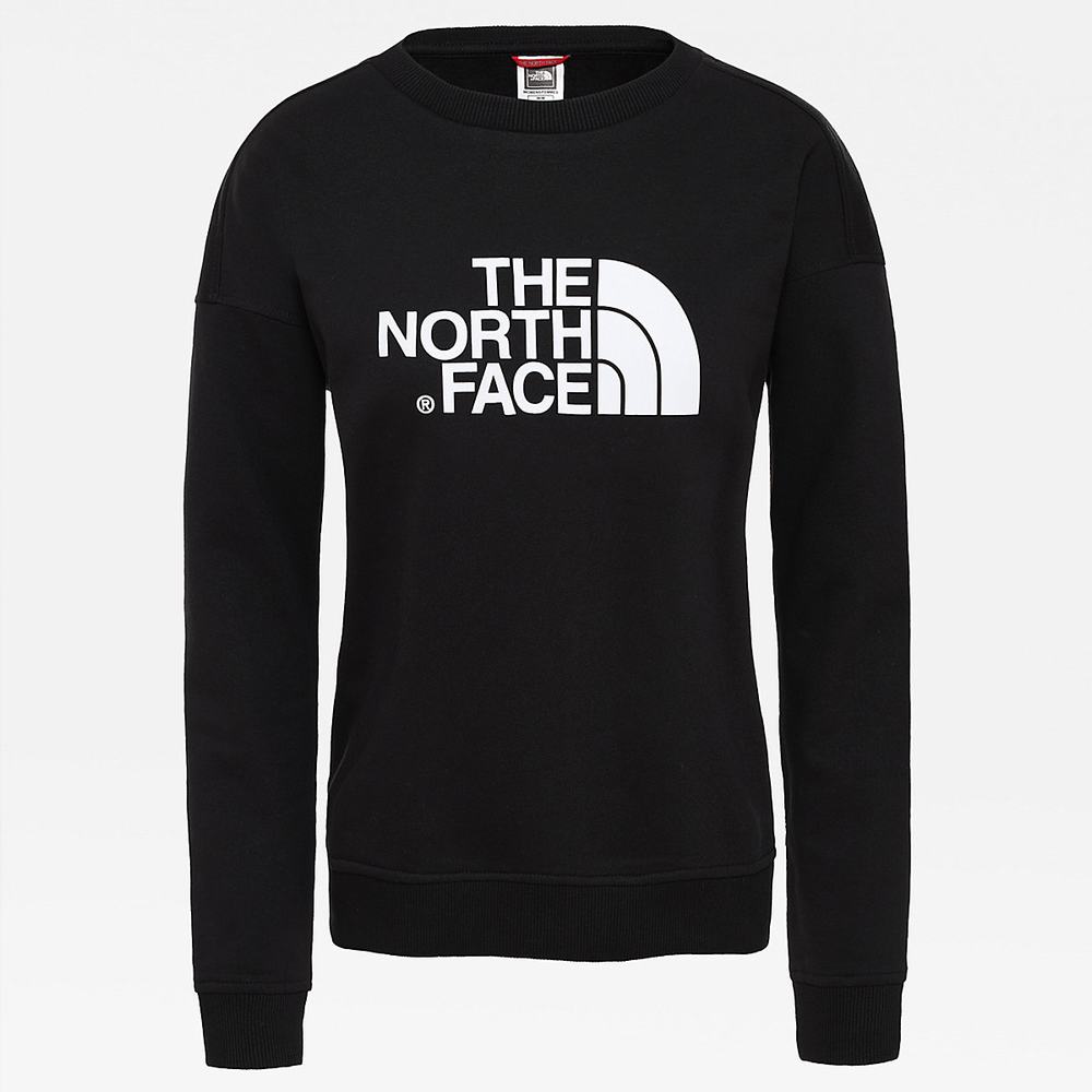 Mikiny The North Face Drew Peak Pullover Damske Čierne | NHE-834715