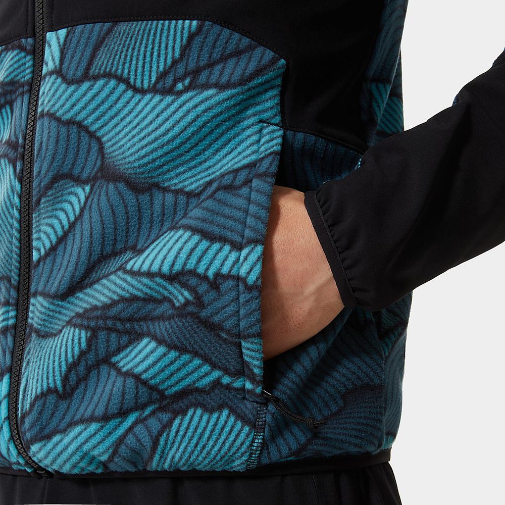 Mikiny The North Face Glacier Pro Full-Zip Fleece Panske Modre | CXE-516097