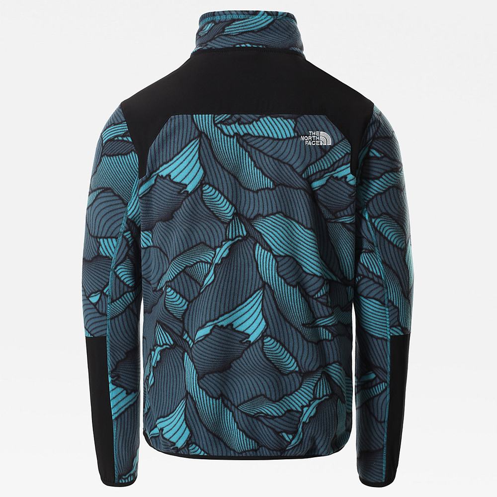Mikiny The North Face Glacier Pro Quarter-Zip Fleece Panske Modre | PCN-230897