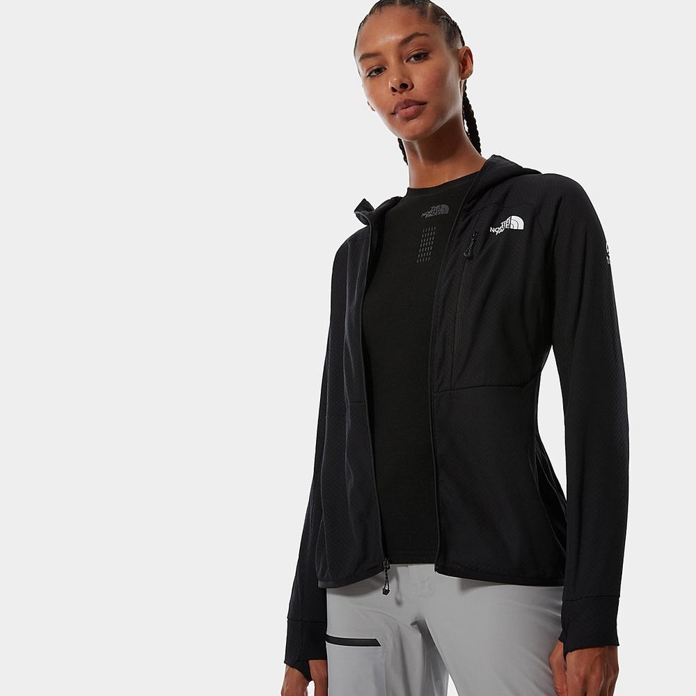 Mikiny The North Face L2 FUTUREFLEECE™ S Kapucňou Damske Čierne | PTB-735961