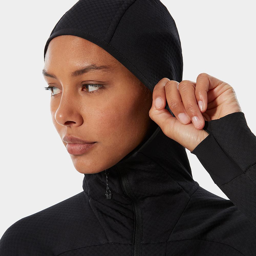 Mikiny The North Face L2 FUTUREFLEECE™ S Kapucňou Damske Čierne | PTB-735961