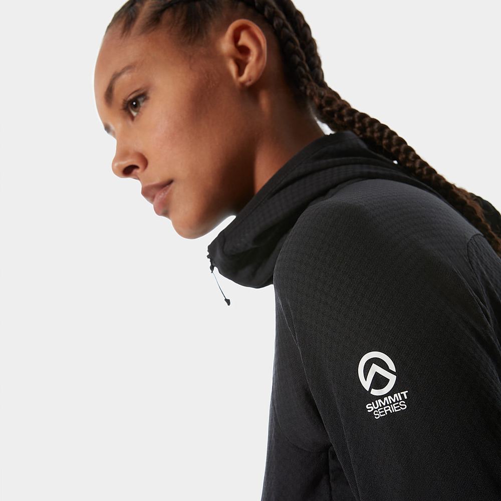 Mikiny The North Face L2 FUTUREFLEECE™ S Kapucňou Damske Čierne | PTB-735961