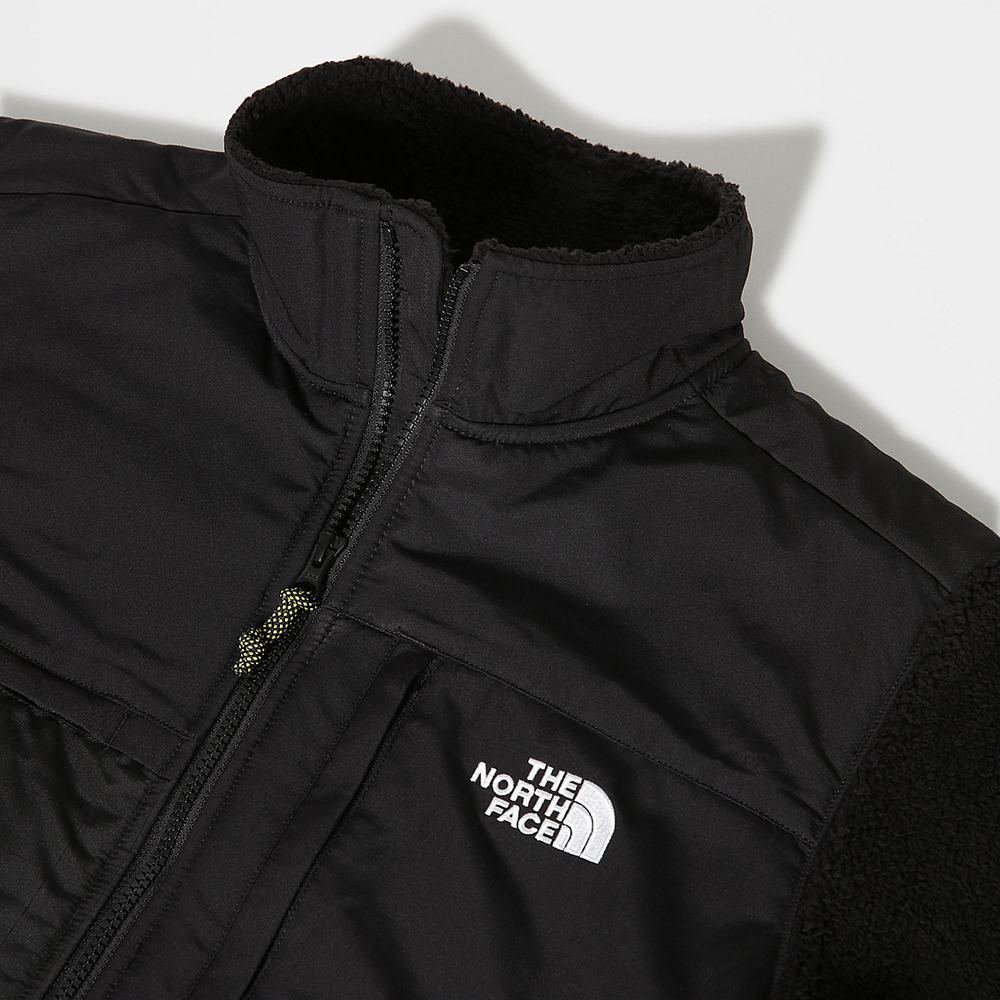 Mikiny The North Face MTN ARCHIVES DENALI SHERPA Panske Čierne | QMB-175690