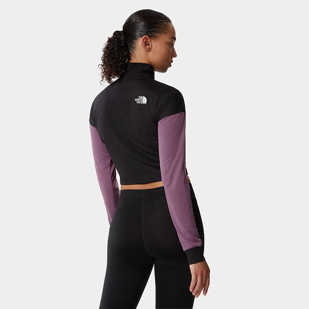 Mikiny The North Face Mountain Athletics 1/4 Zip Top Damske Nachový | DPA-340127