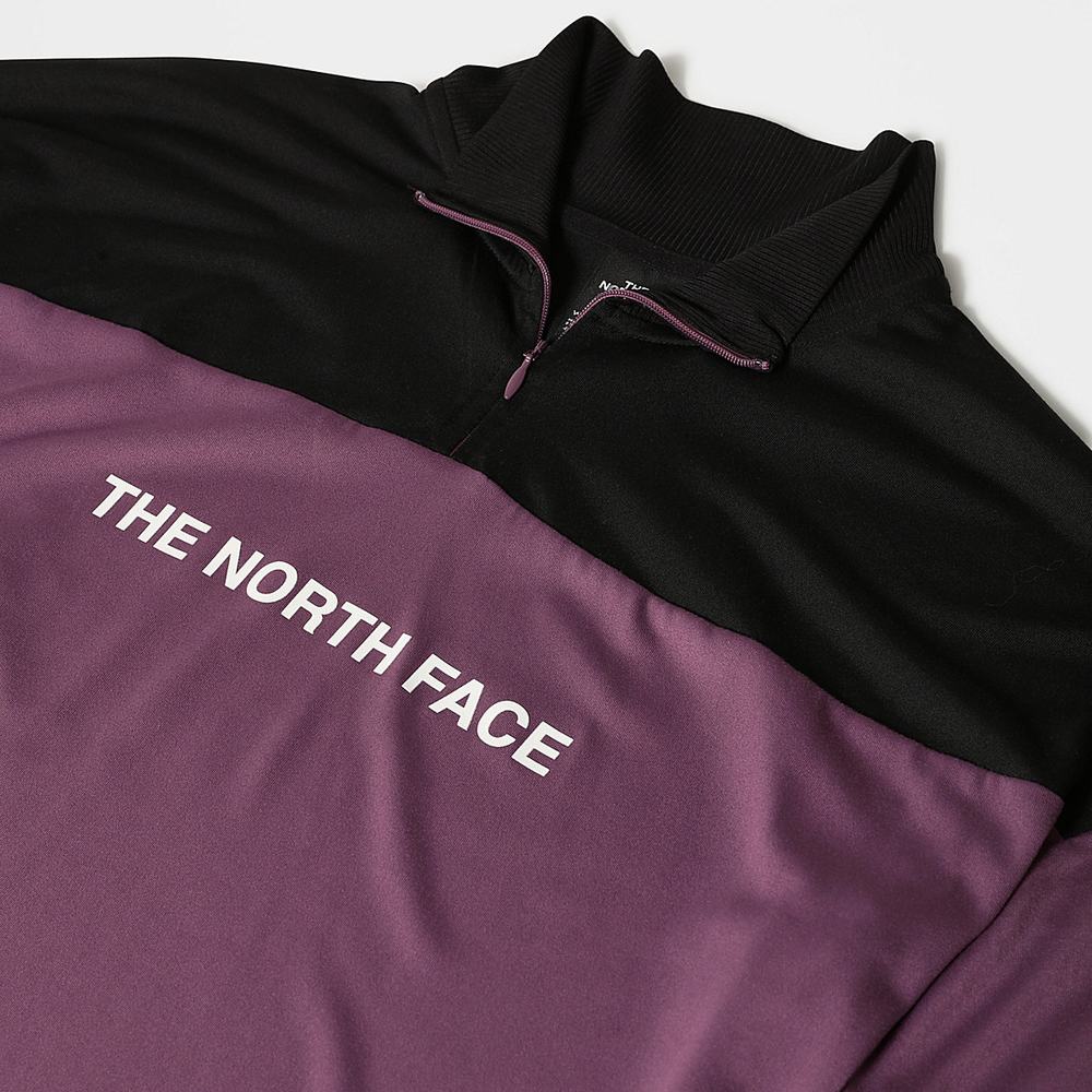 Mikiny The North Face Mountain Athletics 1/4 Zip Top Damske Nachový | DPA-340127