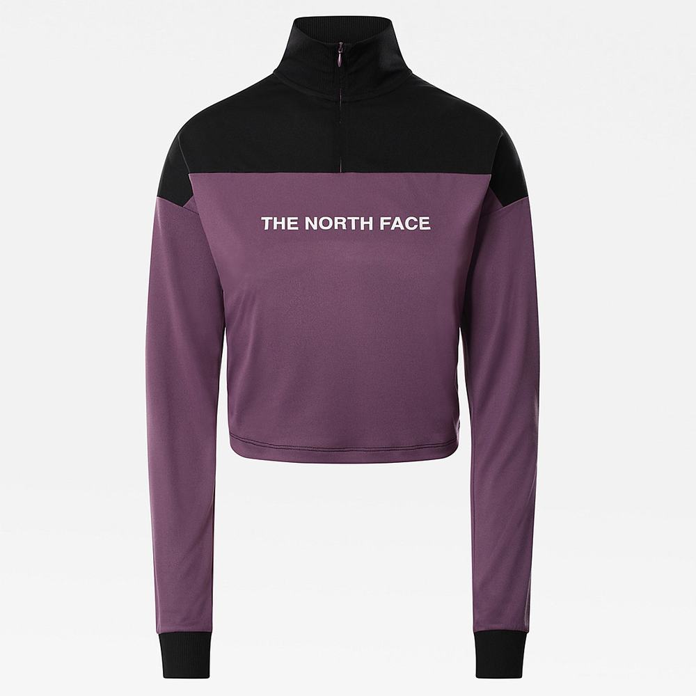 Mikiny The North Face Mountain Athletics 1/4 Zip Top Damske Nachový | DPA-340127