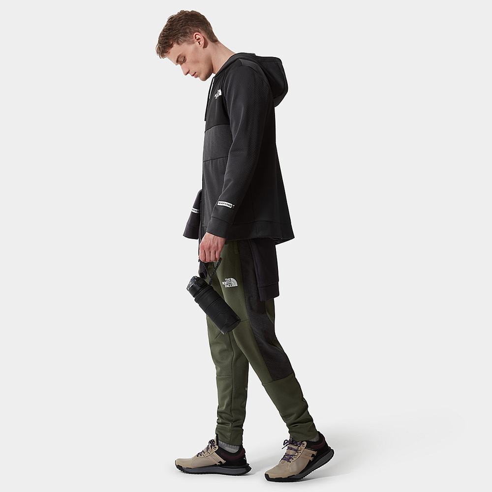 Mikiny The North Face Mountain Athletics Overlay Fleece Panske Siva | MGW-549187