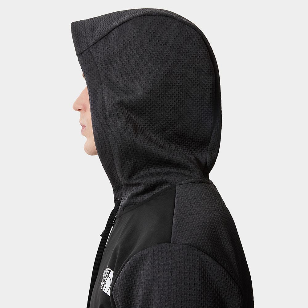 Mikiny The North Face Mountain Athletics Overlay Fleece Panske Siva | MGW-549187