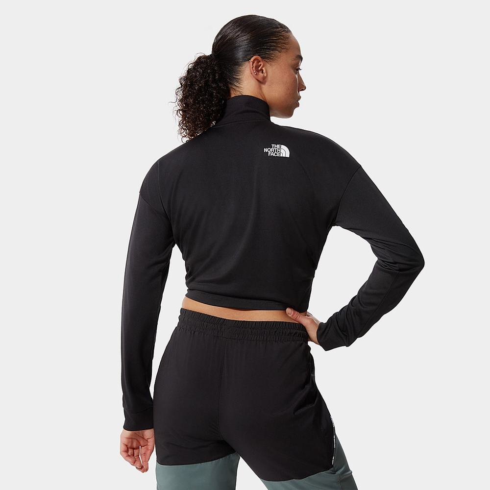 Mikiny The North Face Mountain Athletics 1/4 Zip Top Damske Čierne | SJX-891563