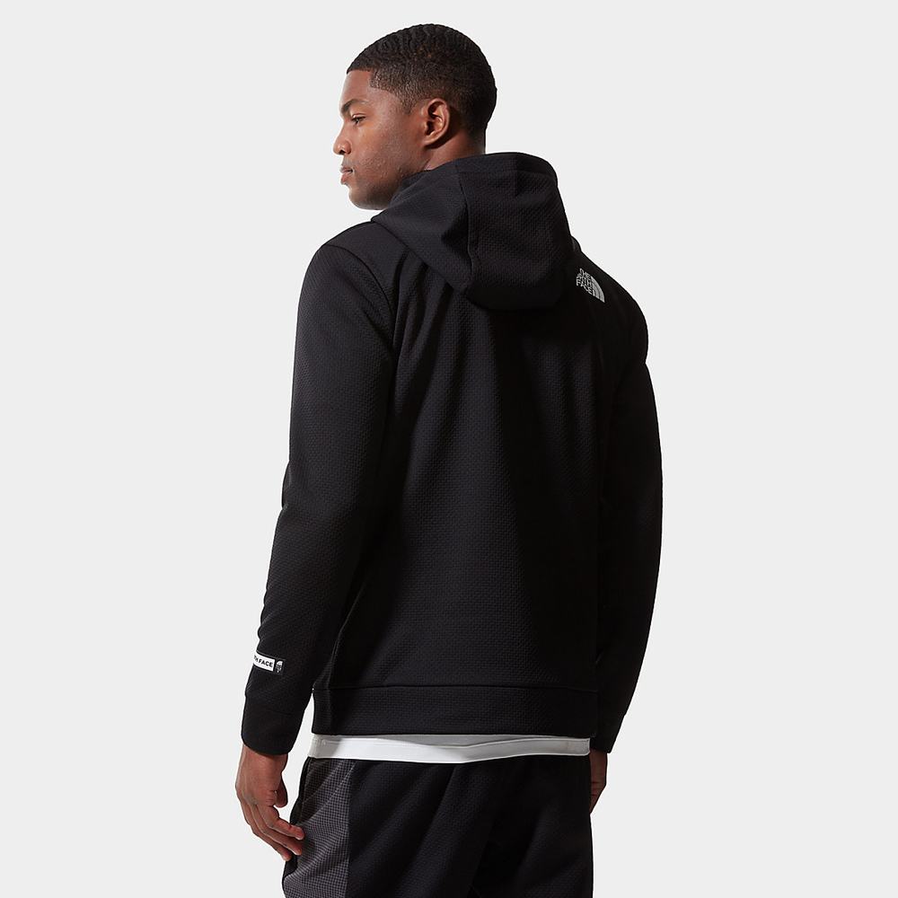 Mikiny The North Face Mountain Athletics Overlay Fleece Panske Čierne | STQ-860391