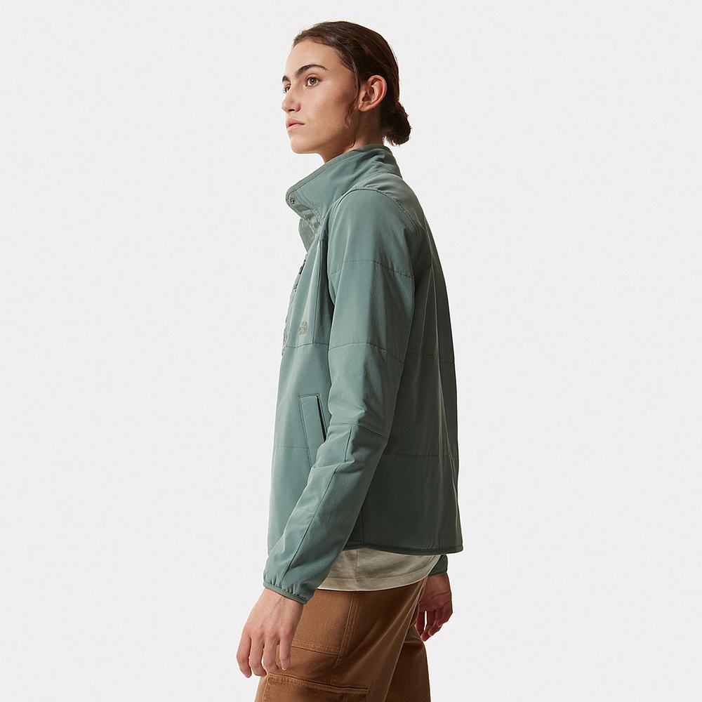Mikiny The North Face Mountain Damske Zelene | RDJ-137098