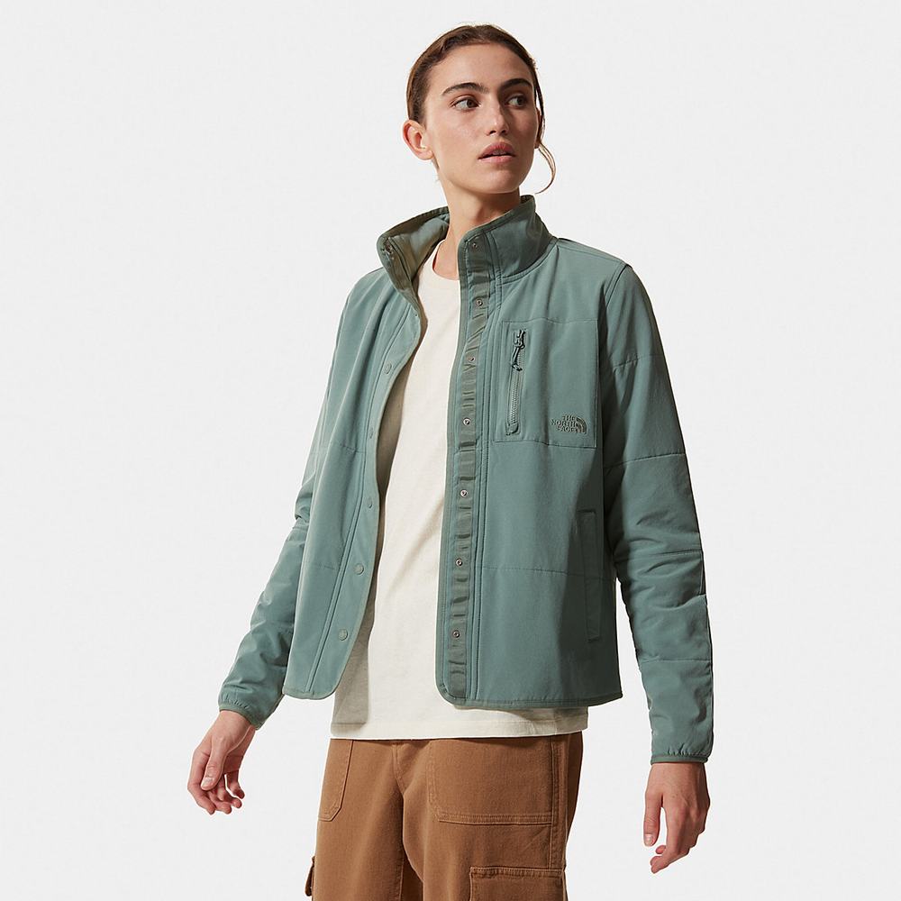 Mikiny The North Face Mountain Damske Zelene | RDJ-137098
