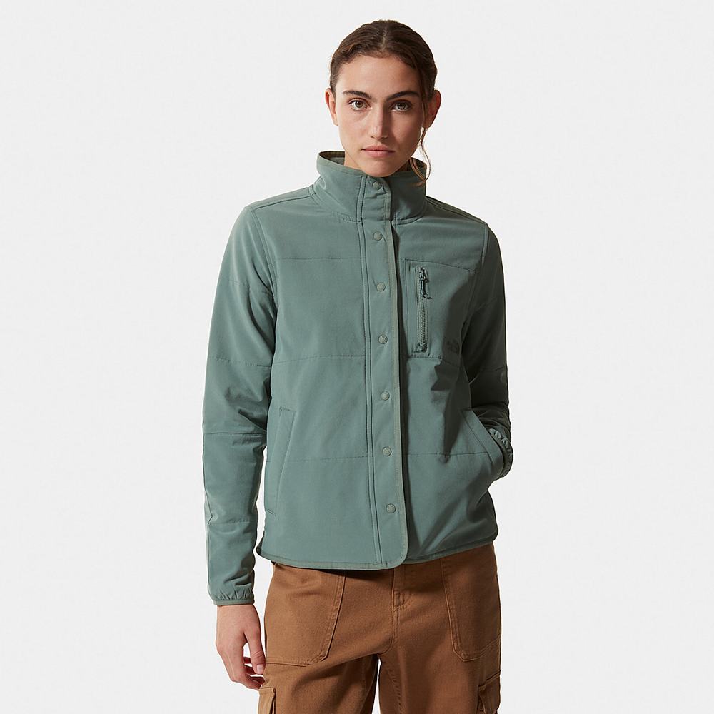 Mikiny The North Face Mountain Damske Zelene | RDJ-137098