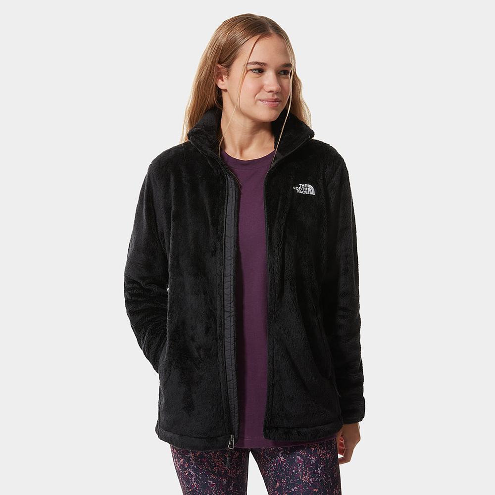 Mikiny The North Face Osito Fleece Damske Čierne Biele | FUD-745023