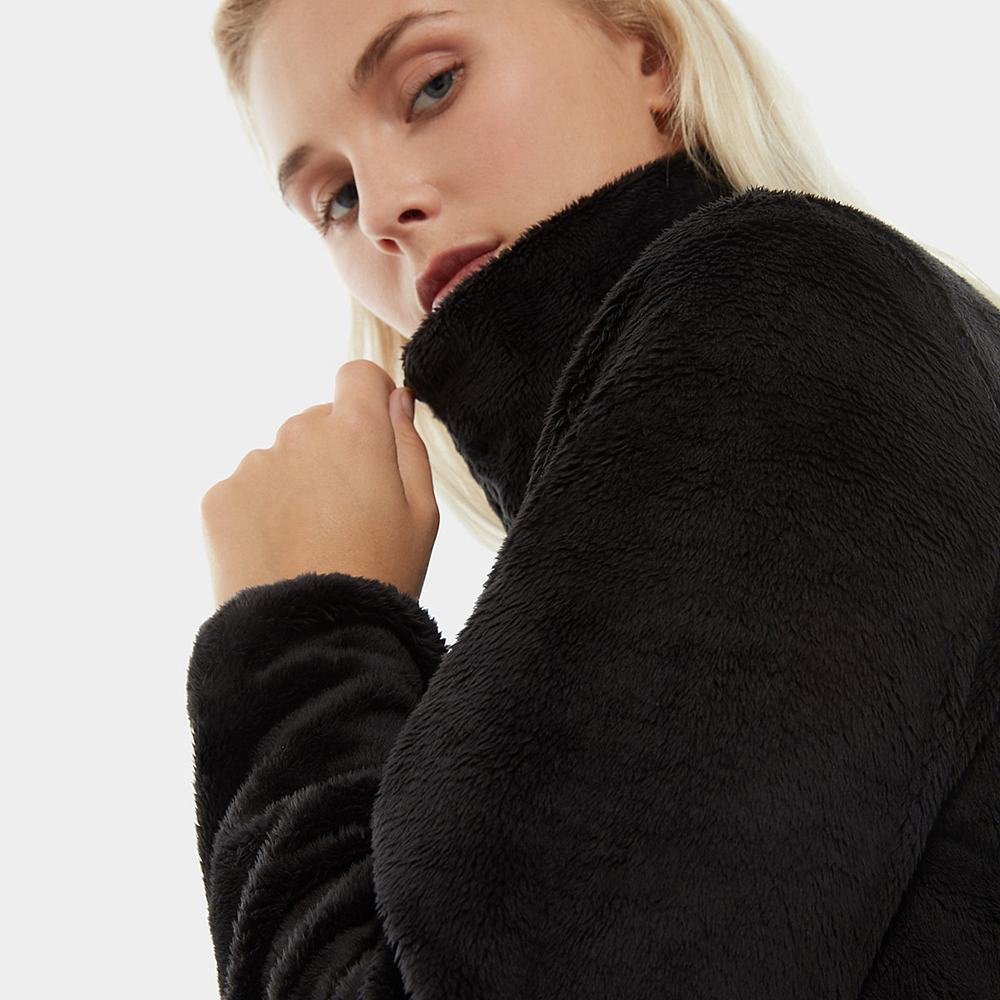 Mikiny The North Face Osito Fleece Damske Čierne | JZQ-506238