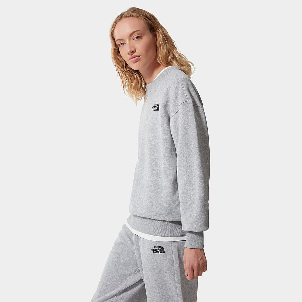 Mikiny The North Face Oversized Essential Damske Svetlo Siva | LEB-140593