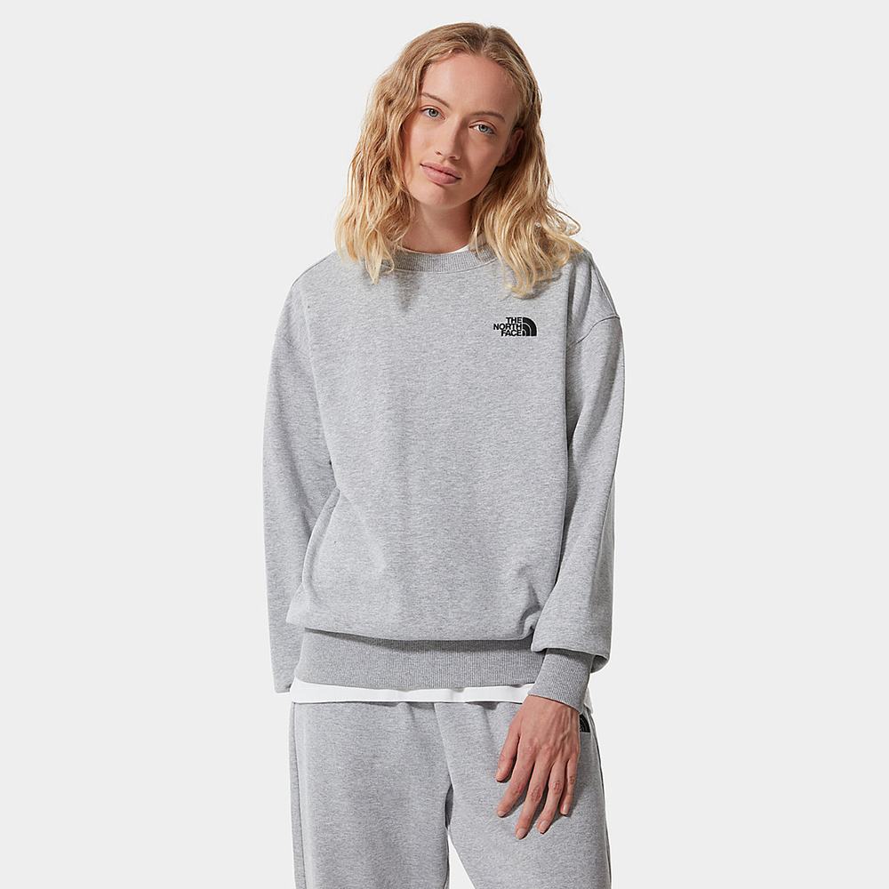 Mikiny The North Face Oversized Essential Damske Svetlo Siva | LEB-140593