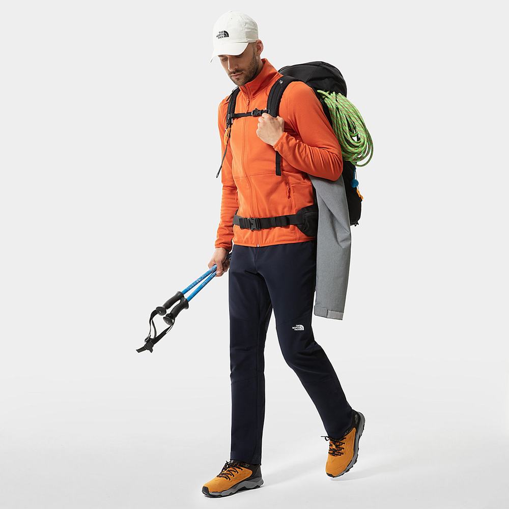 Mikiny The North Face Quest Fleece Panske Oranžové | BYC-097462