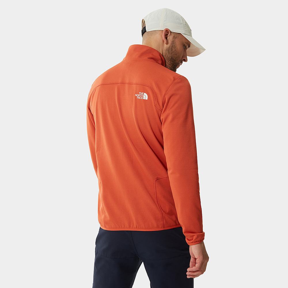 Mikiny The North Face Quest Fleece Panske Oranžové | BYC-097462