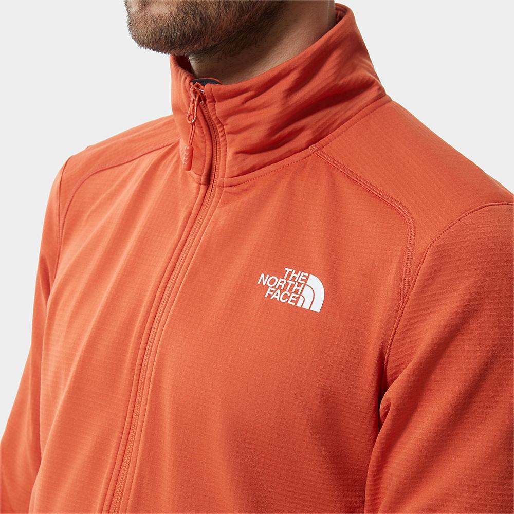 Mikiny The North Face Quest Fleece Panske Oranžové | BYC-097462