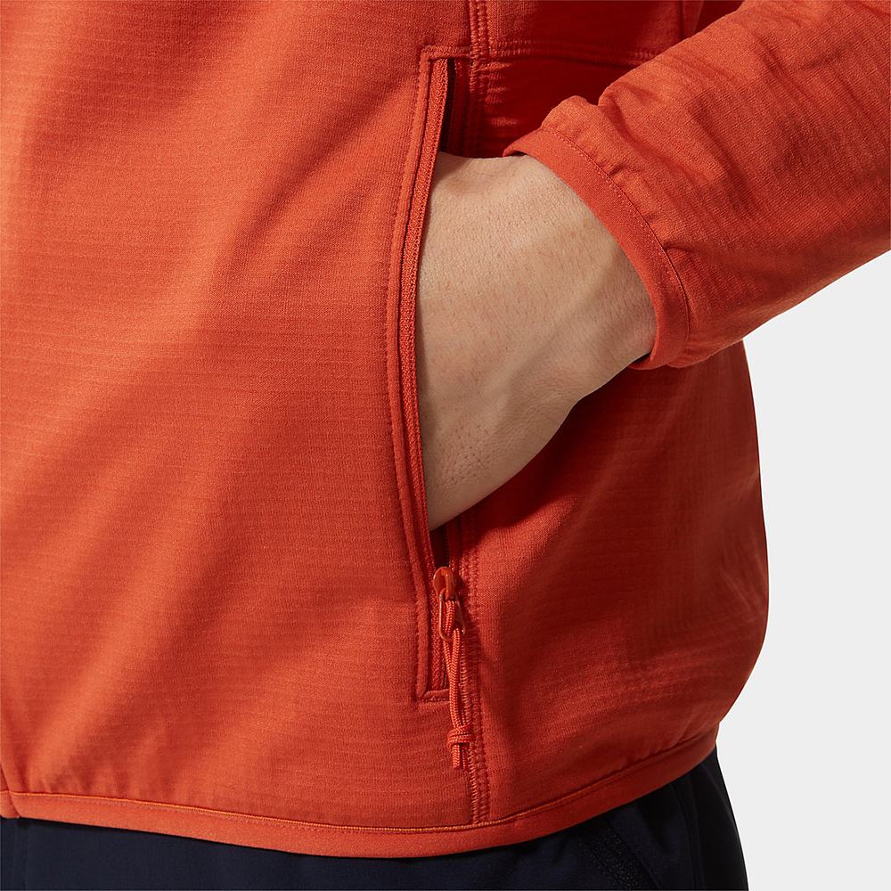 Mikiny The North Face Quest Fleece Panske Oranžové | BYC-097462
