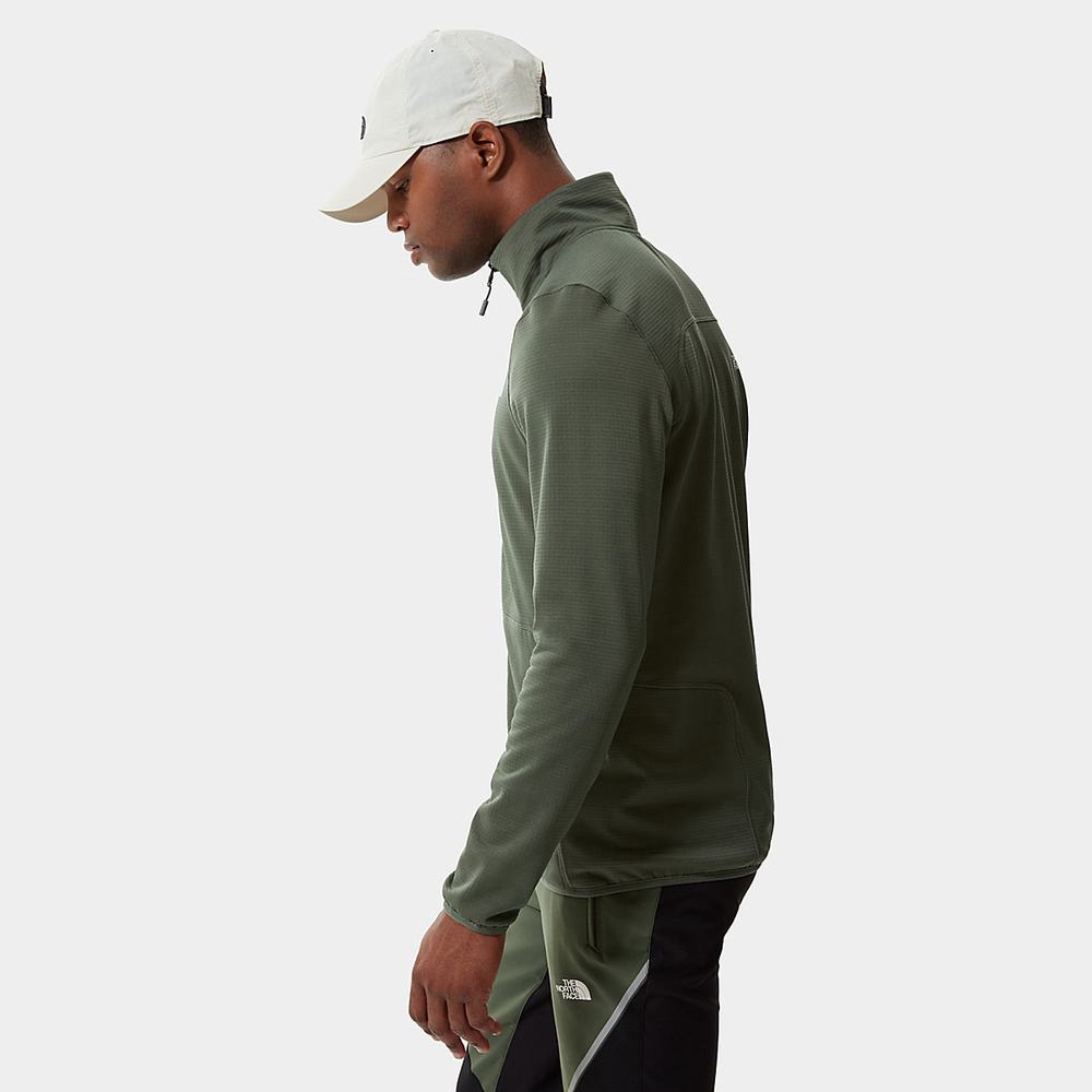 Mikiny The North Face Quest Fleece Panske Olivovo Zelená Zelene | RCV-097358