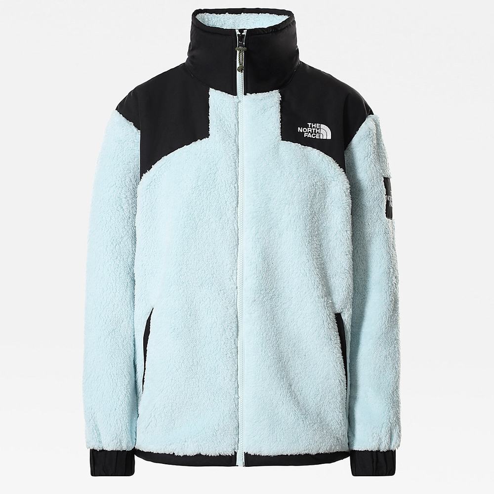 Mikiny The North Face Search and Rescue Oversize Sherpa Fleece Damske Modre | SLJ-235607
